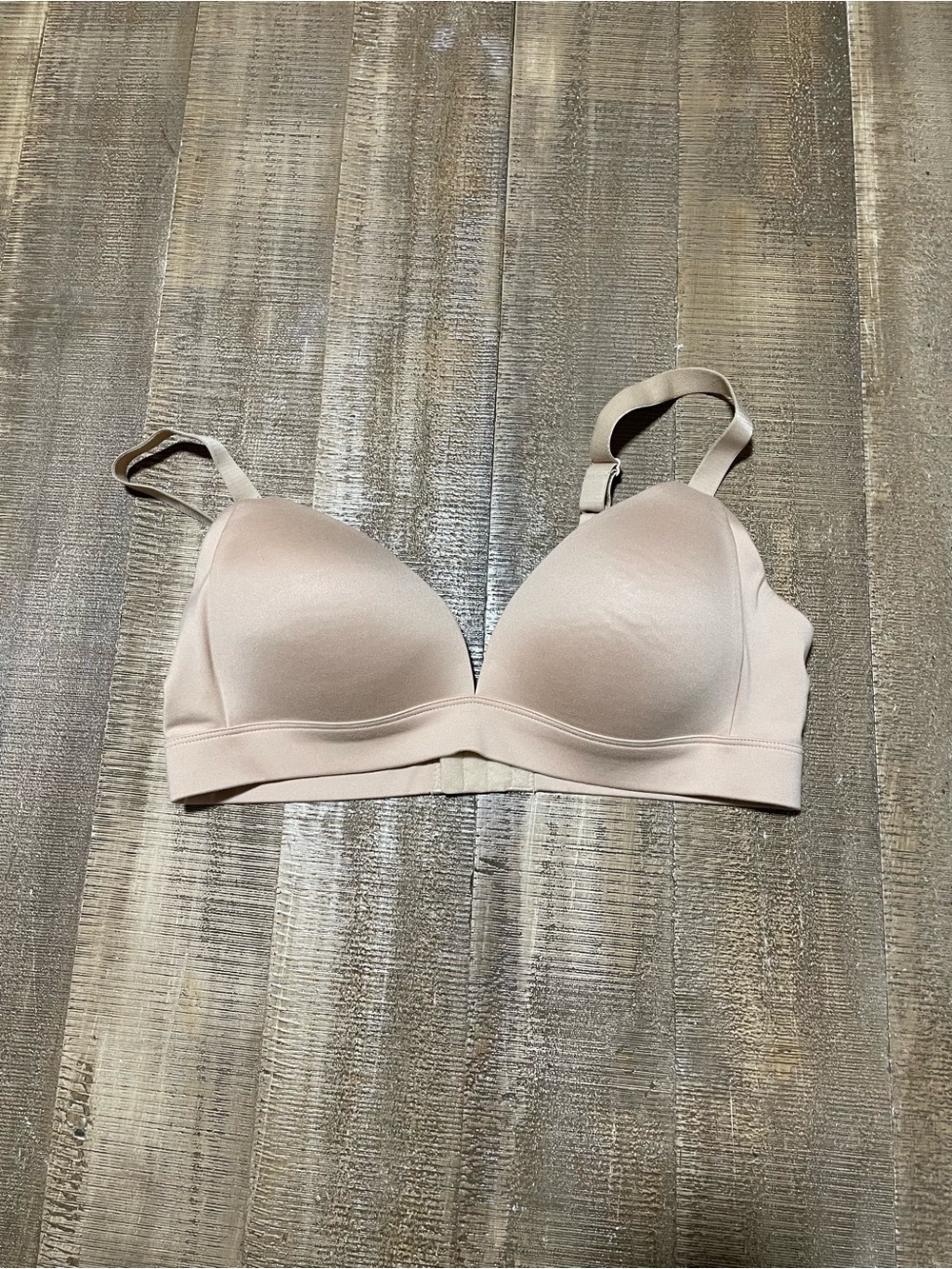 Auden Neutral Smooth Seamless T-Shirt Bra - Nude